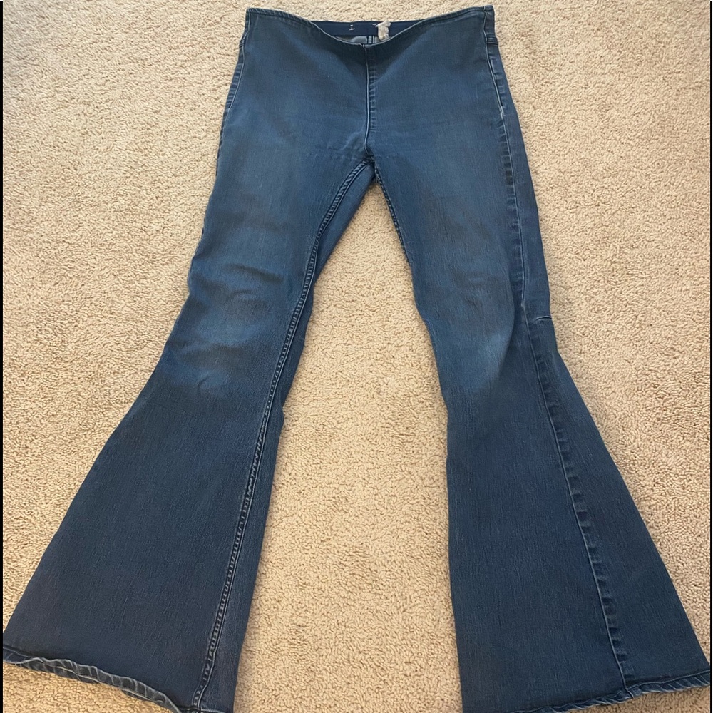 Free People penny pull on jeans